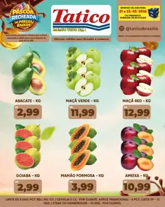 Pré-visualização Tatico - Ofertas da semana válida a partir de 21/03/2026