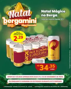 Pré-visualização Supermercado Bergamini - Ofertas da semana válida a partir de 21/12/2025