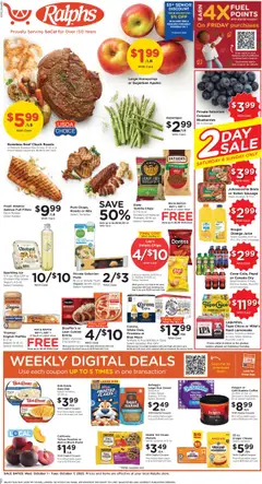 Preview Ralphs Weekly Ad valid from 10/01/2025