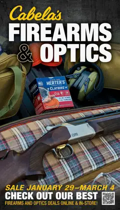 Preview Cabela's Firearms & Optics 26 valid from 02/01/2026