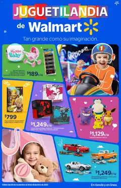 Walmart folleto Tan grande como su imaginación válido desde 20/11/2025