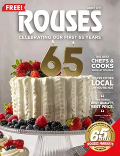 Preview Rouses Magazine Summer 2025 valid from 09/01/2025