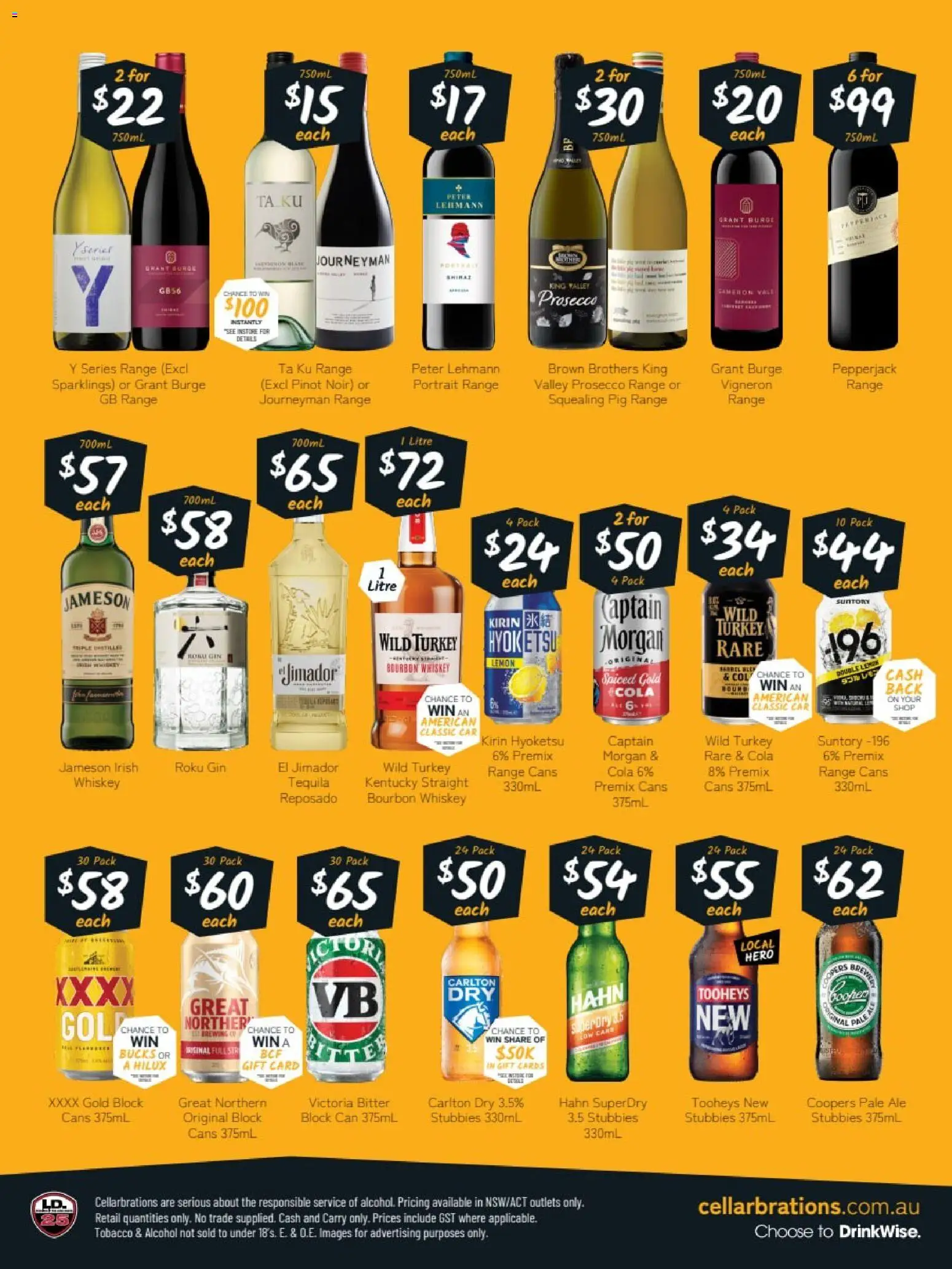 Cellarbrations catalogue  - page 2- valid from 06/04/2026