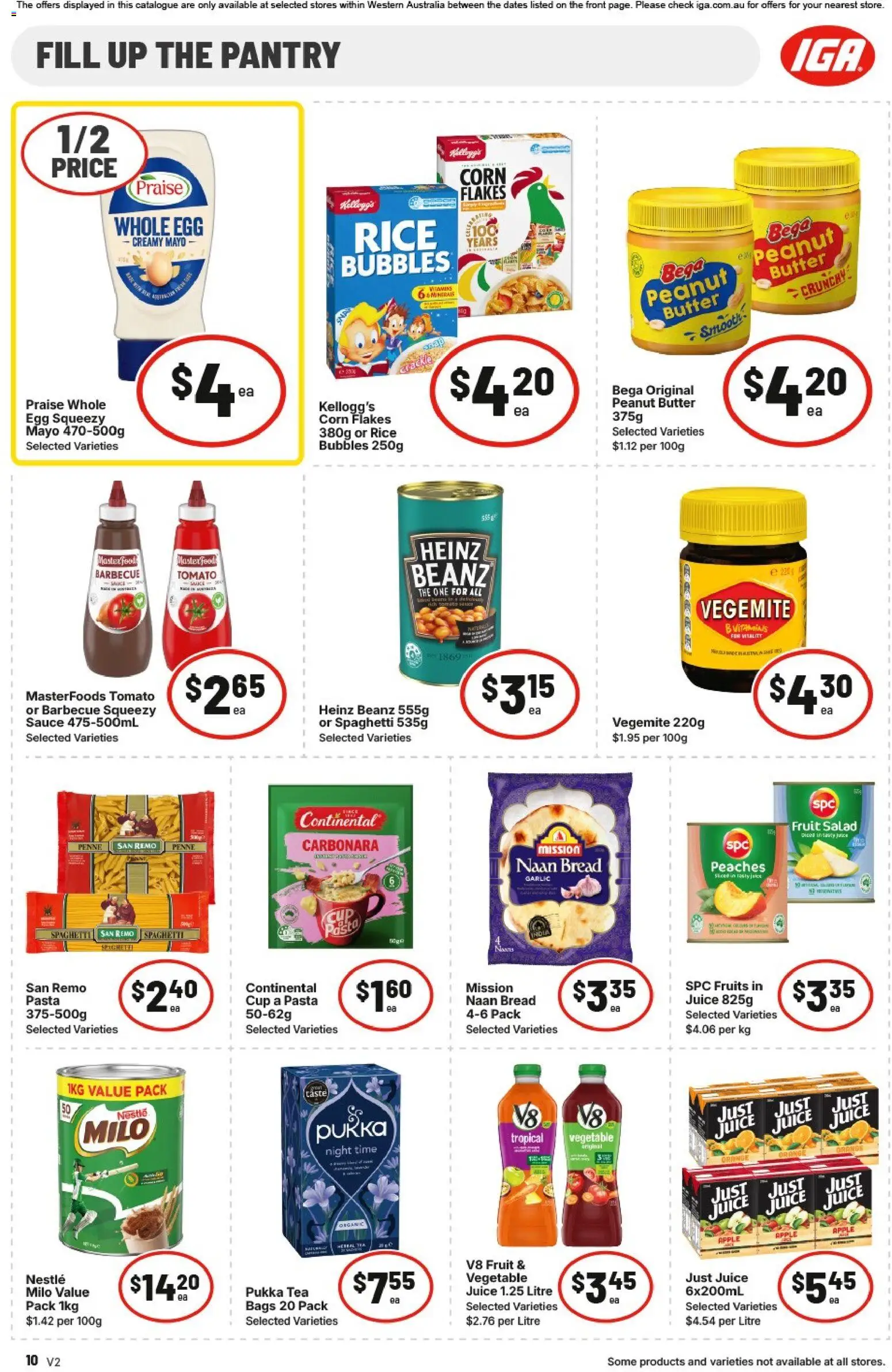 IGA Catalogue NT/WA - page 10- valid from 14/01/2026