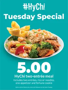 Preview HyVee HyChi Tuesday Special valid from 11/04/2025