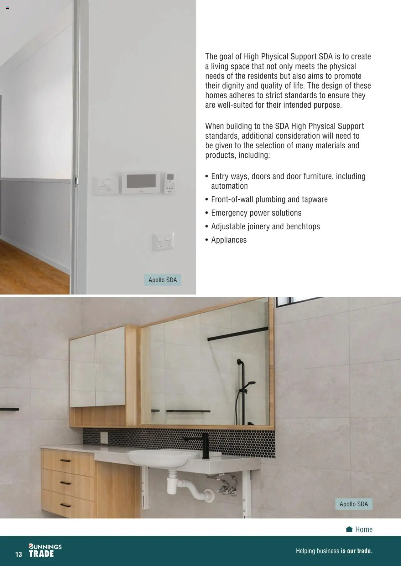 Bunnings Warehouse Assisted Living Brochure - page 13- valid from 28/10/2024