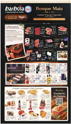 Pré-visualização Barbosa Supermercados - Ofertas Loja Bosque Maia válida a partir de 01/10/2025