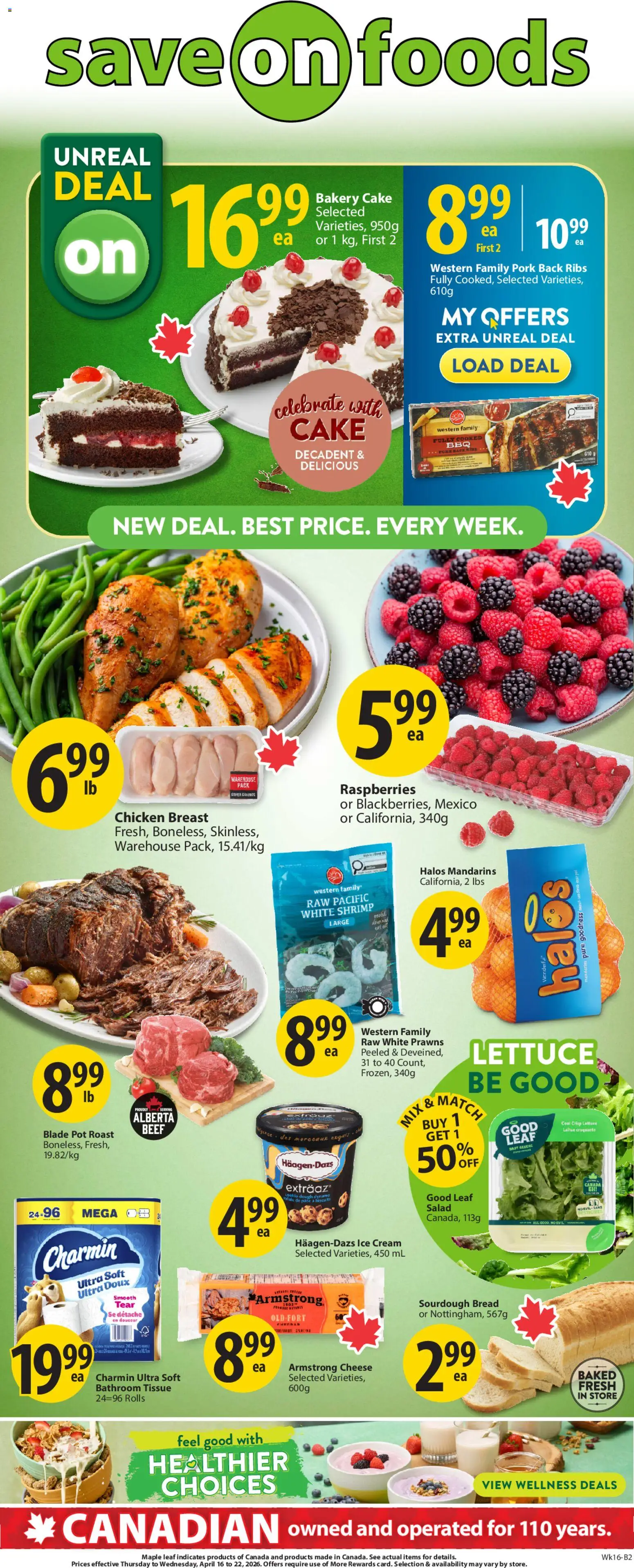 Save on foods weekly flyer / circulaire - page 2- valid from Apr 16, 2026