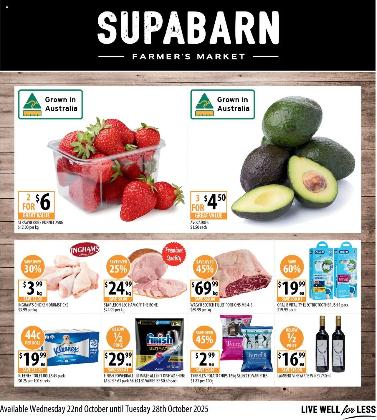 Supabarn  Catalogue  - page 1- valid from 22/10/2025