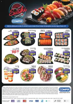 Pré-visualização Comper - Ofertas Sushi válida a partir de 15/08/2025