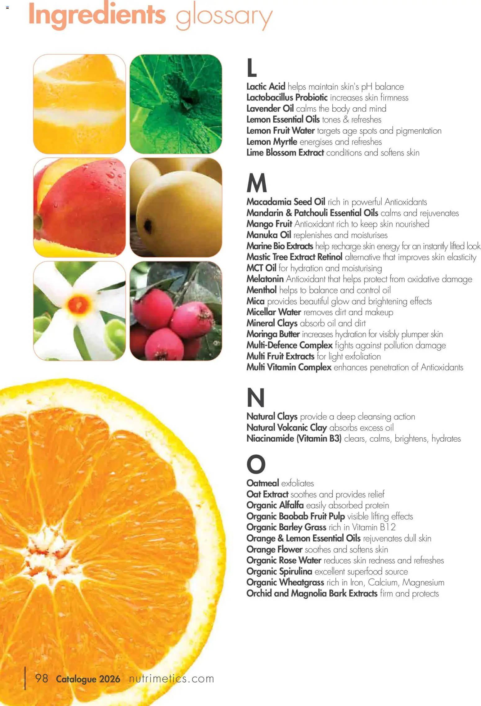 Nutrimetics Catalogue 2026 - page 98- valid from 01/01/2026