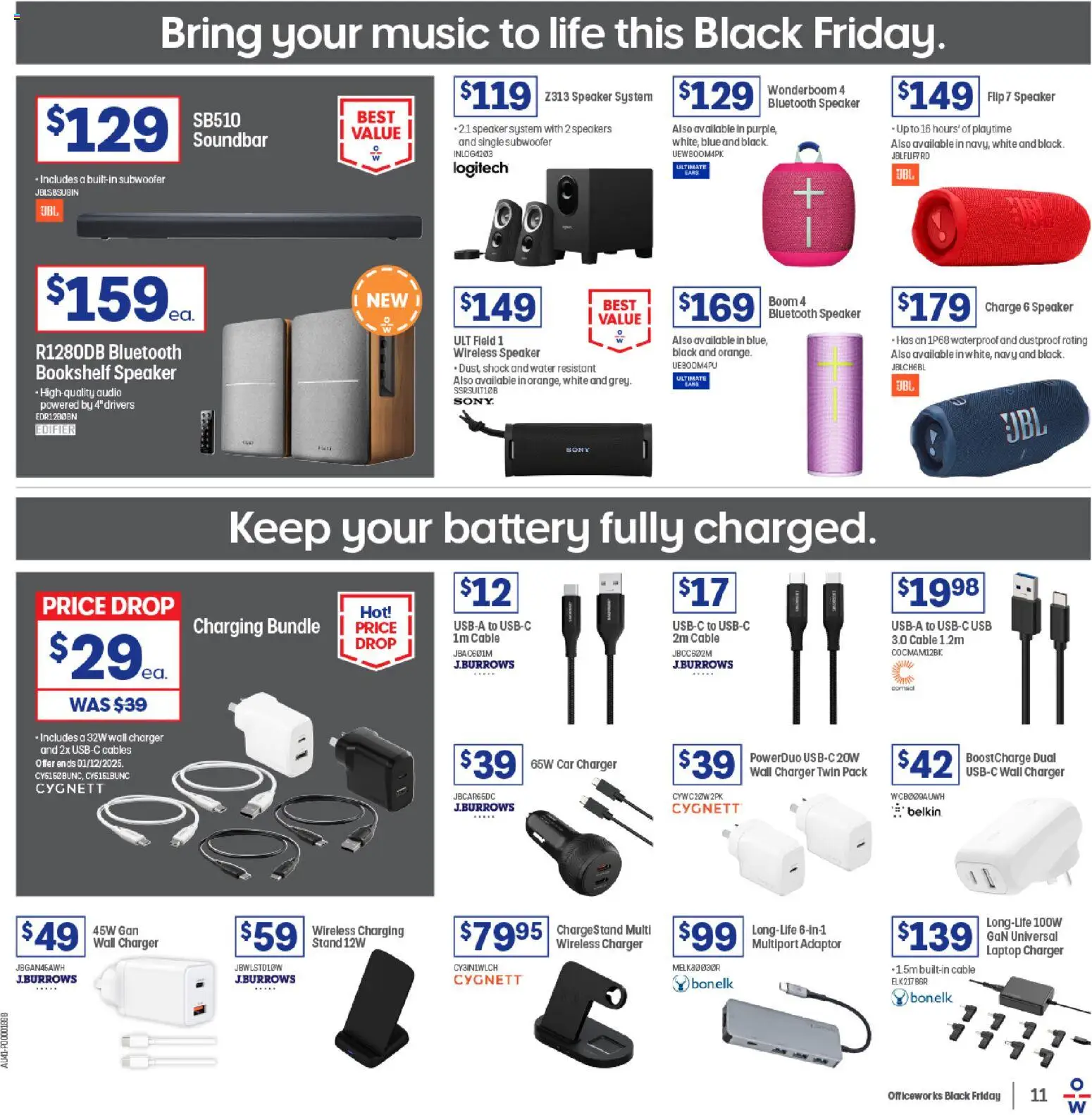 Officeworks Black Friday - page 11- valid from 17/11/2025