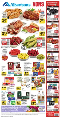 Preview Vons Weekly Ad valid from 04/15/2026
