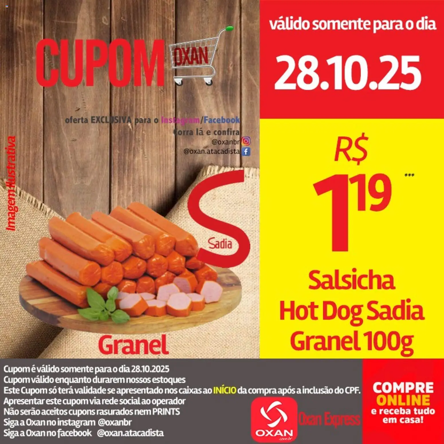 Oxan Atacadista - Ofertas da semana - página 1- válido a partir de 28/10/2025
