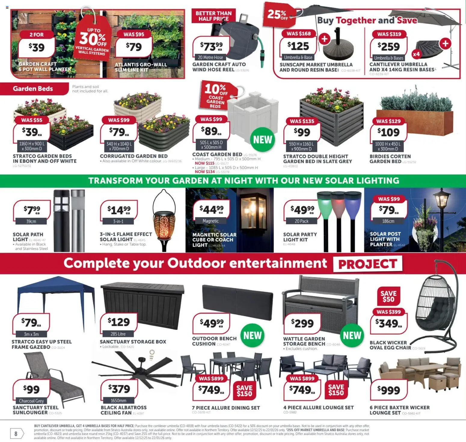 Stratco Catalogue - page 8- valid from 12/12/2025