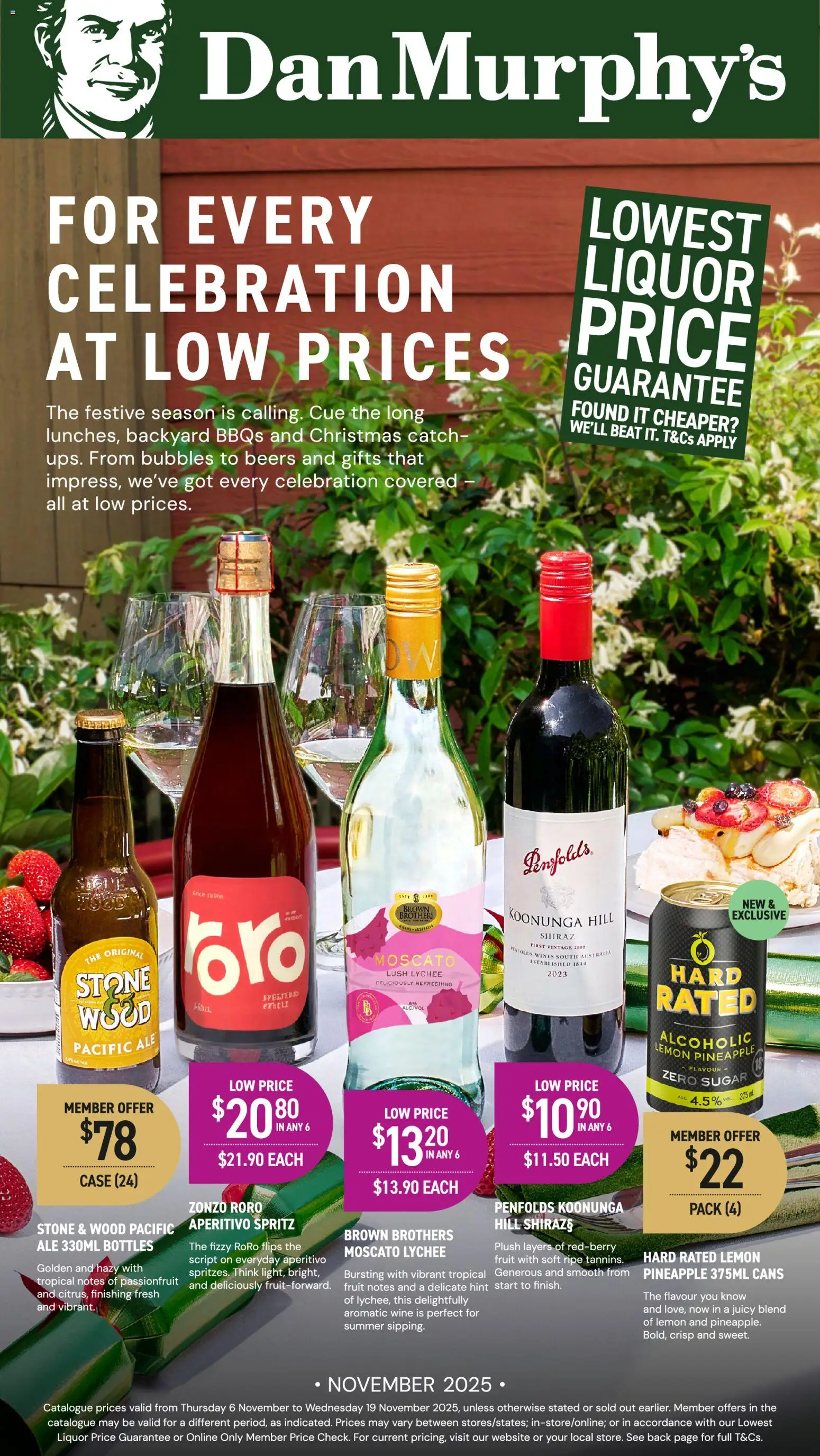 Dan Murphy's Catalogue NSW - page 1- valid from 06/11/2025
