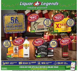 Liquor Legends catalogue preview - valid from 10/12/2025