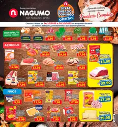 Pré-visualização Nagumo - Ofertas Finalzão de Semana válida a partir de 24/10/2025
