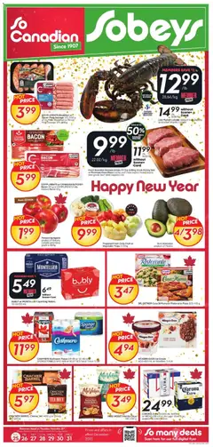 Preview Sobeys weekly flyer / circulaire valid from Dec 25, 2025