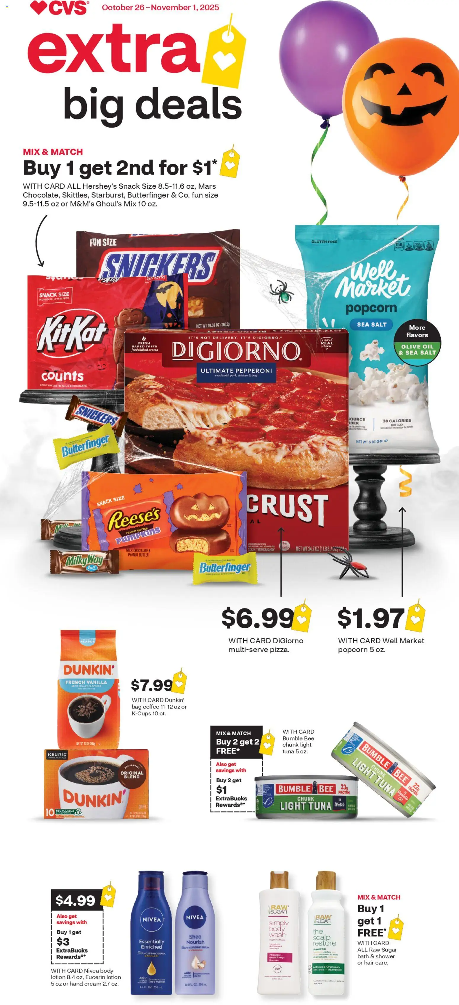 CVS Pharmacy Weekly Ad - TX - page 1- valid from 10/26/2025