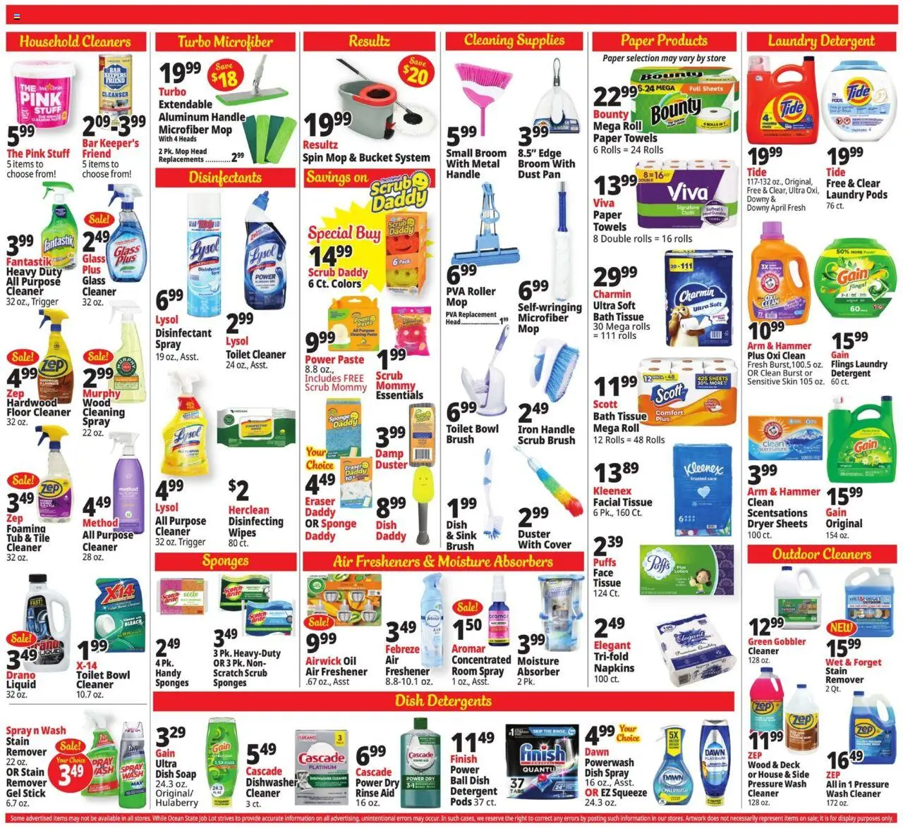 Ocean State Job Lot Weekly Ad - page 20- valid from 07/17/2025