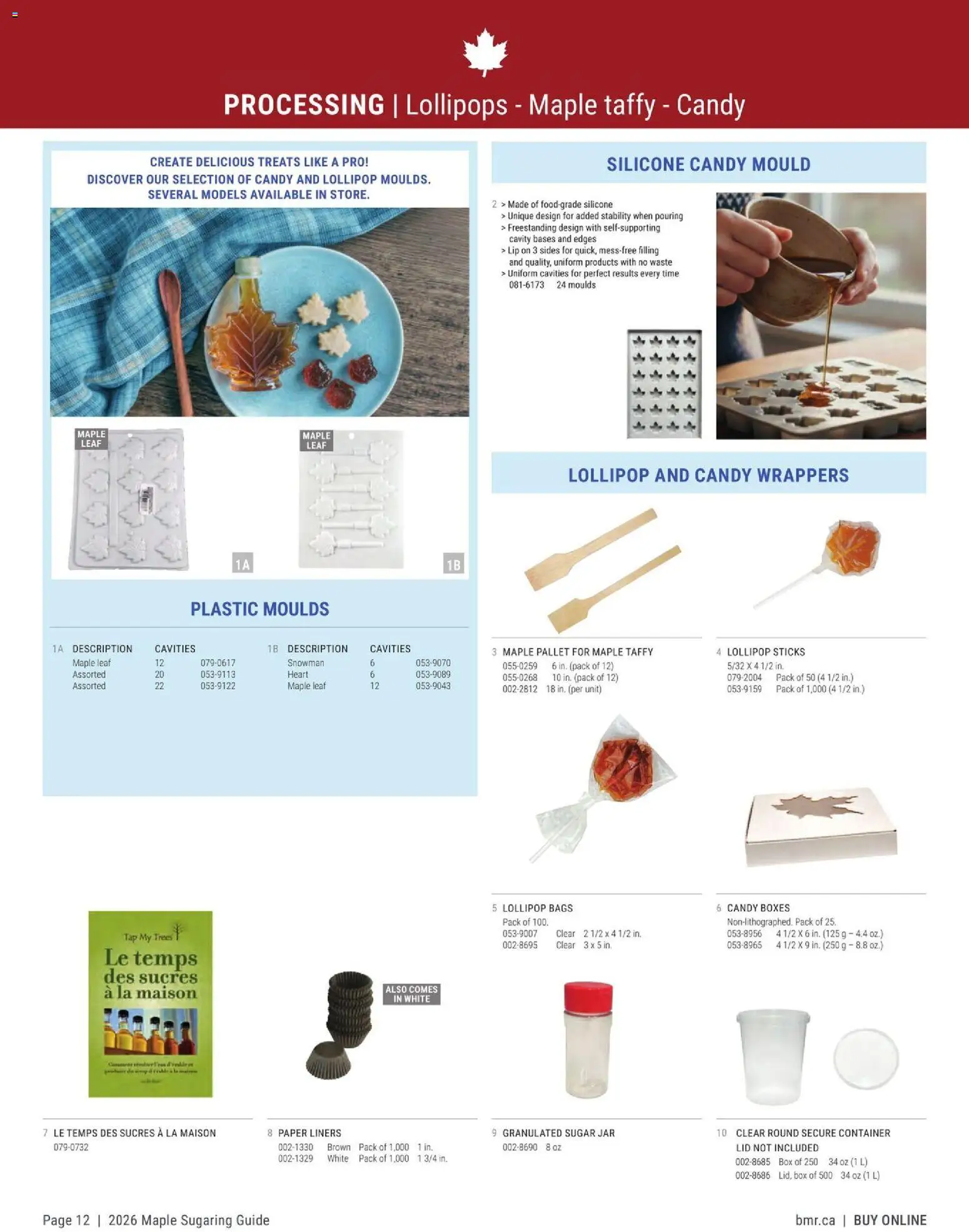 BMR - Agrizone Maple Sugaring Guide - page 12- valid from Jan 1, 2026