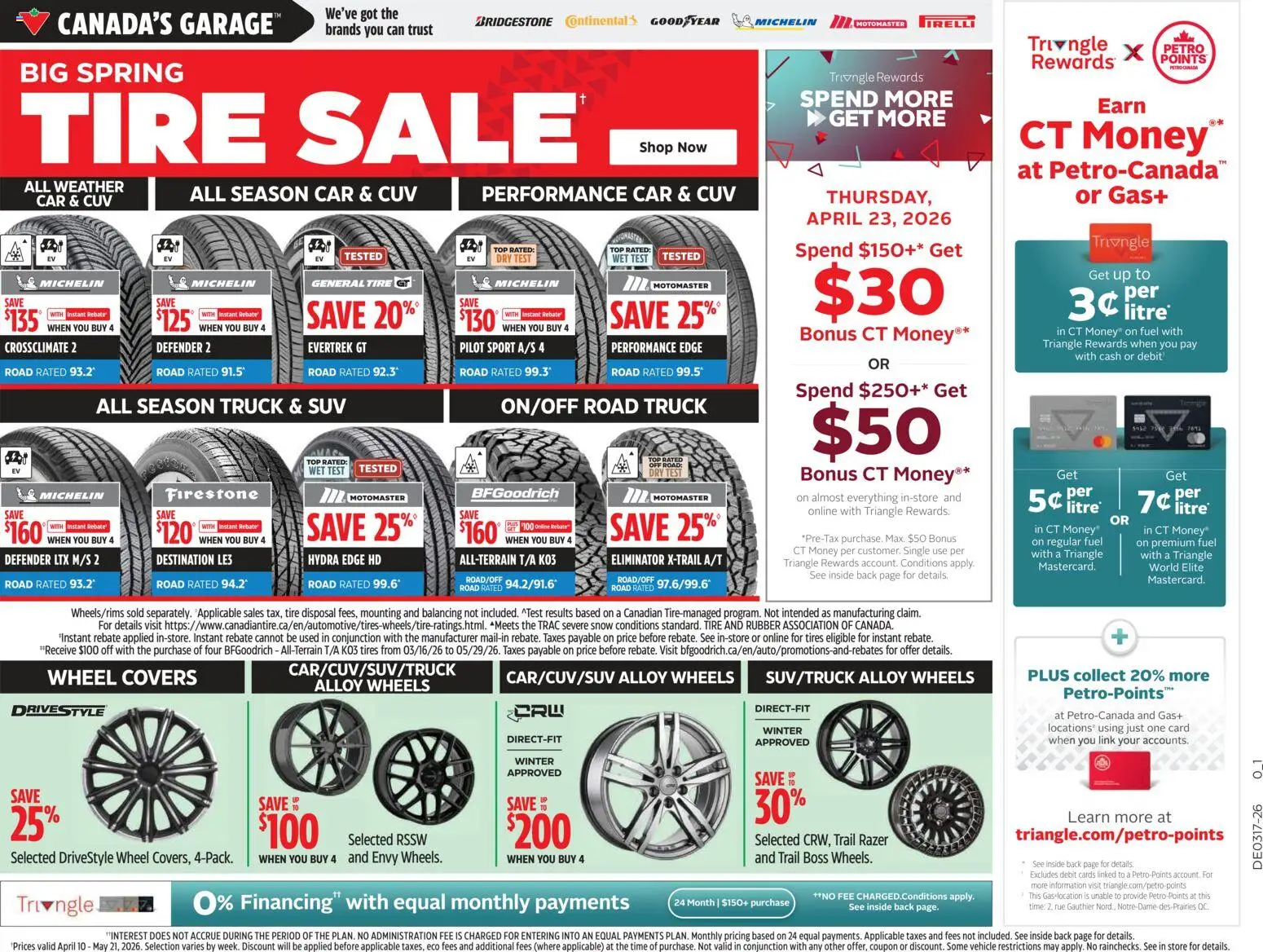 Canadian Tire weekly flyer - page 36- valid from Apr 23, 2026