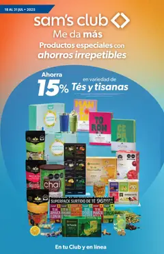 Sam's Club - Catálogo válido desde 18/07/2025