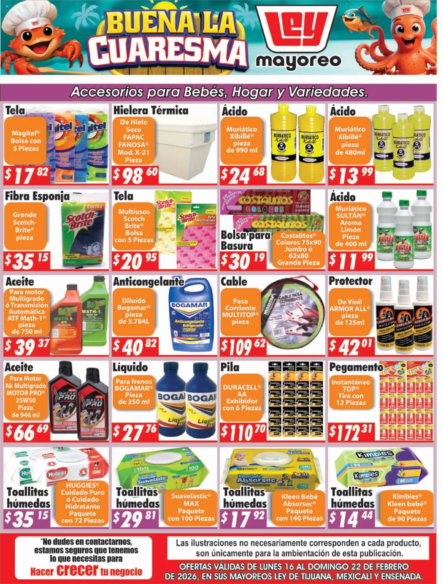 Casa Ley folleto Frontera - página 1- válido desde 16/02/2026