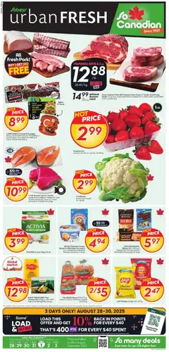 Preview Sobeys - Weekly Flyer - Urban Fresh valid from Aug 28, 2025