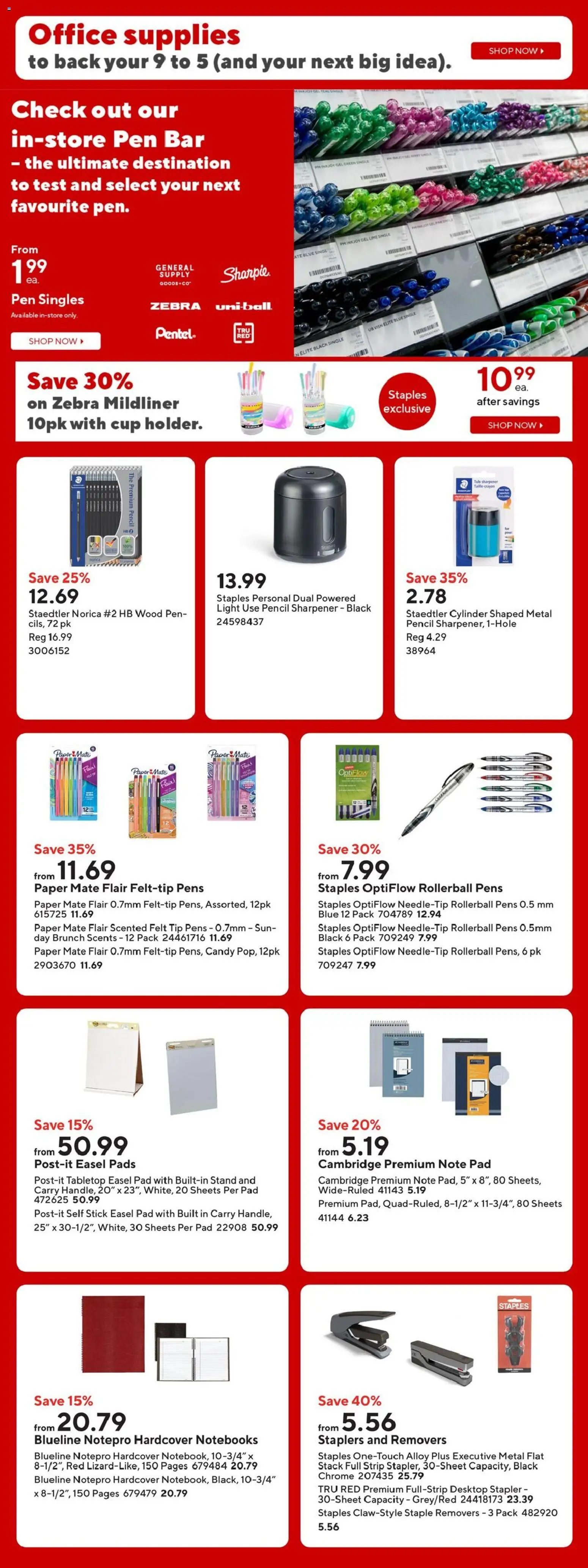 Staples weekly flyer / circulaire - page 13- valid from Feb 27, 2026