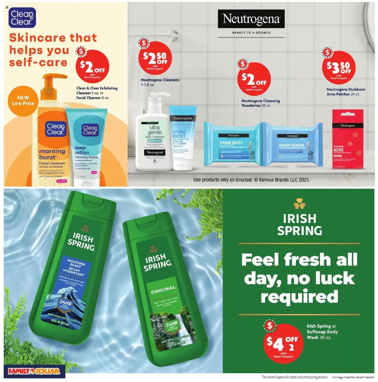 Family Dollar Weekly Ad - page 7- valid from 07/13/2025