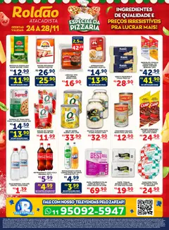 Pré-visualização Roldão - Ofertas Especial Comerciante Pizzaria válida a partir de 24/11/2025