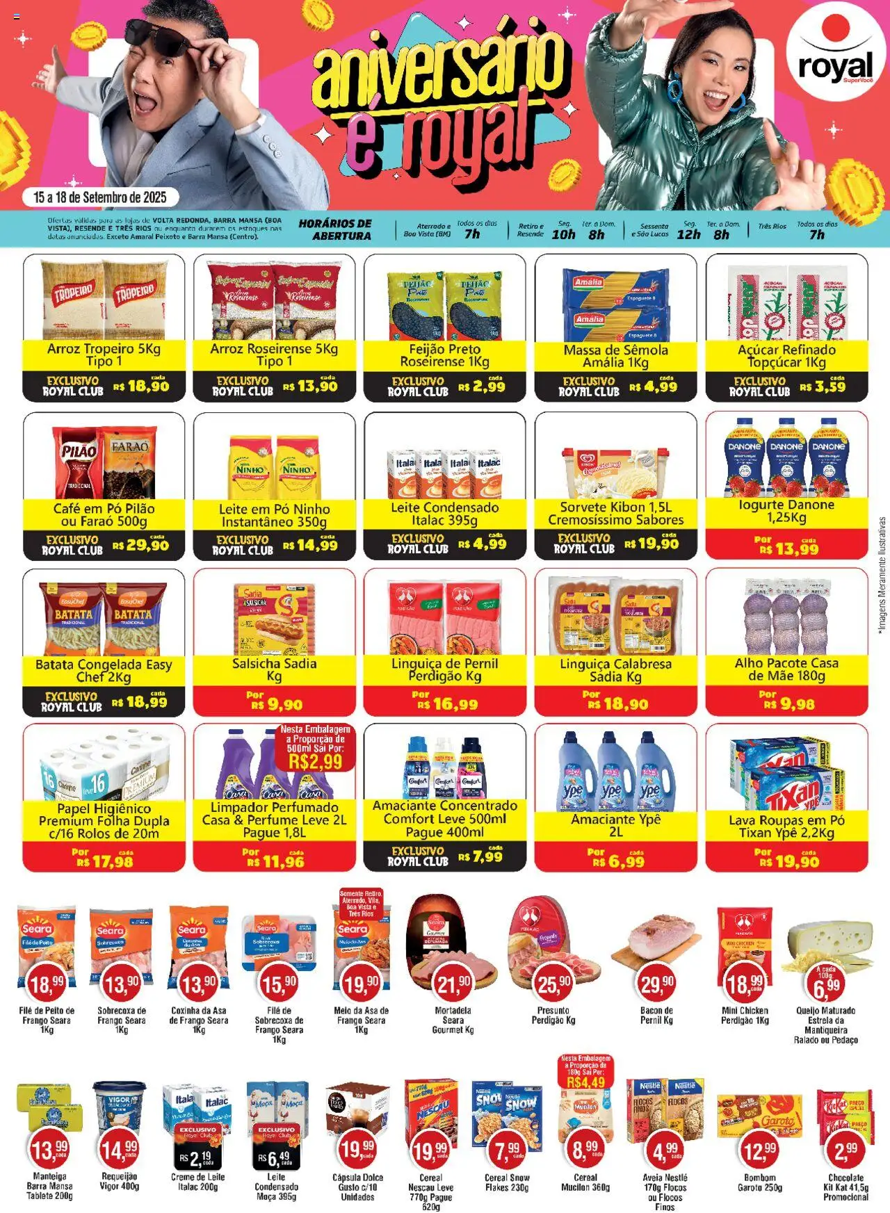 Royal Supermercados - Ofertas da semana - página 1- válido a partir de 15/09/2025
