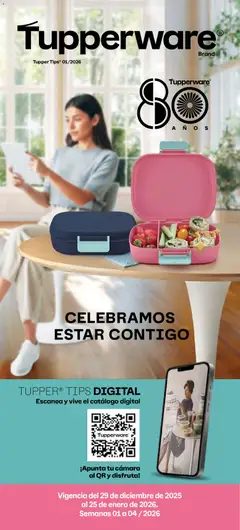 Tupperware catálogo válido desde 29/12/2025