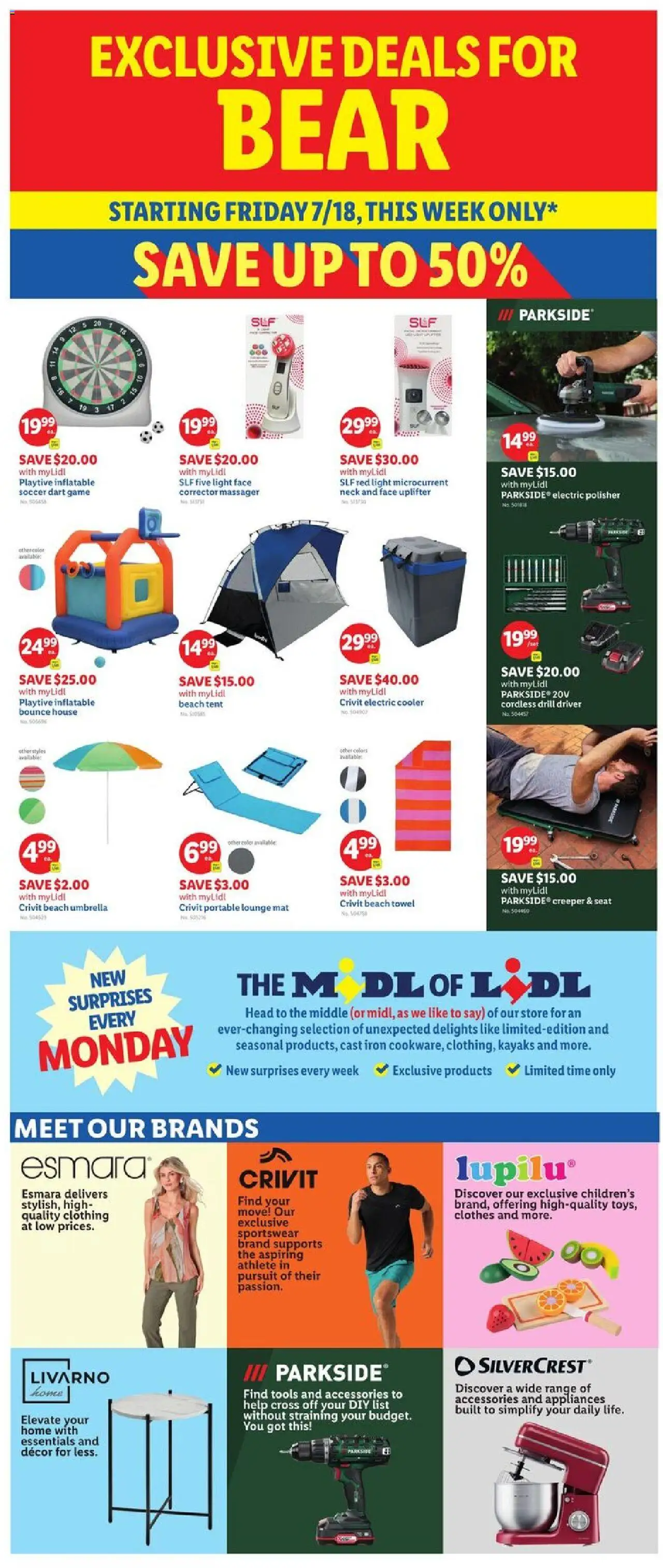 Lidl Weekly Ad - DE - page 4- valid from 07/18/2025