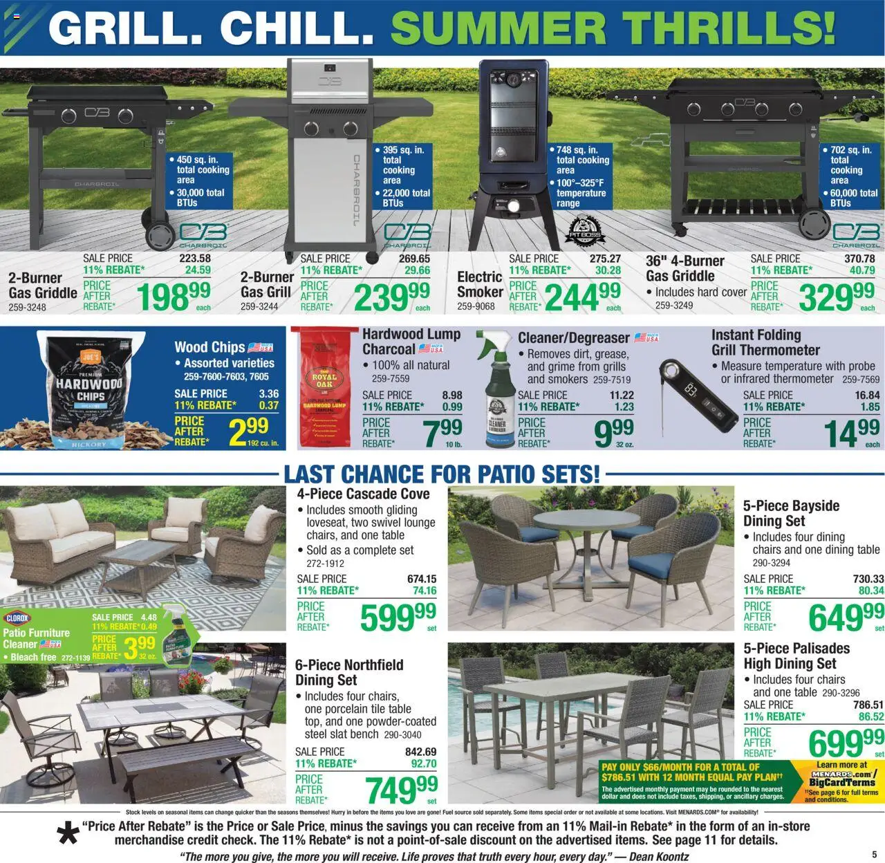 Menards Weekly Ad - page 6- valid from 07/17/2025