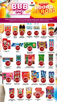 Pré-visualização Royal Supermercados - Ofertas BBB Day válida a partir de 27/10/2025