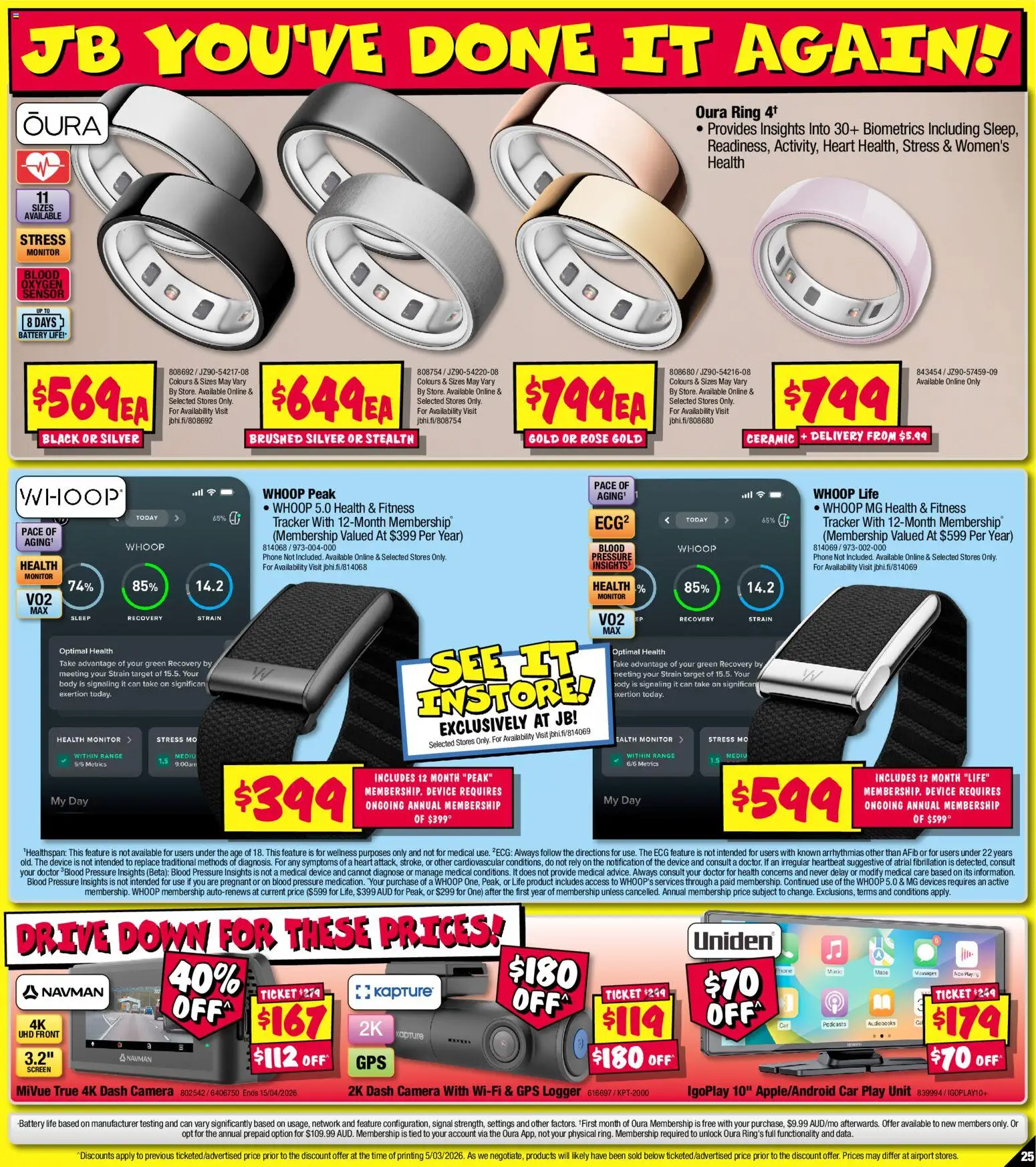 JB Hi-Fi catalogue  - page 25- valid from 19/03/2026