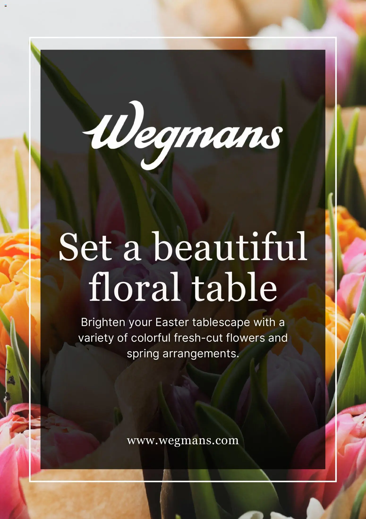 Wegmans Weekly Ad - page 1- valid from 04/01/2026