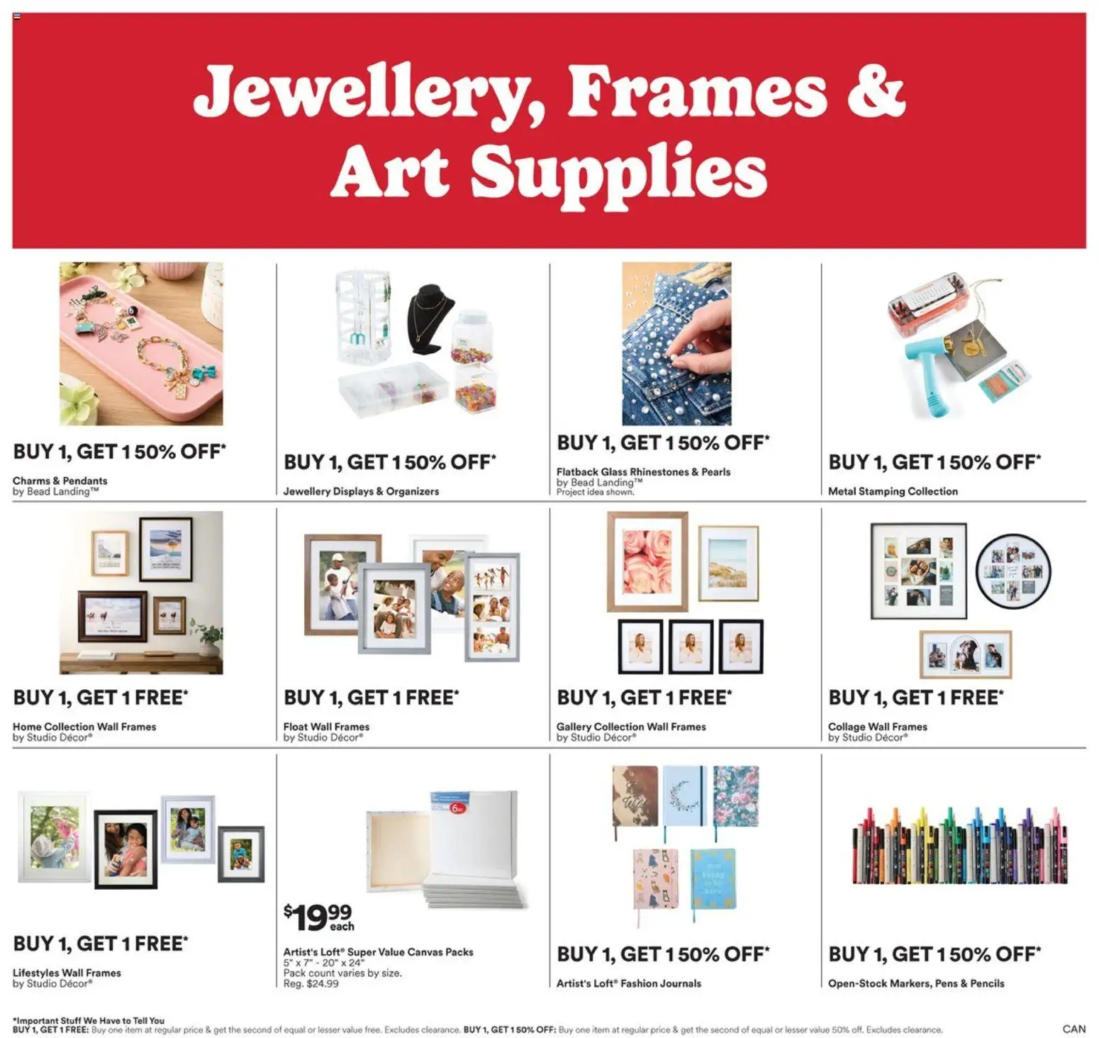 Michaels weekly flyer / circulaire - page 4- valid from Feb 27, 2026