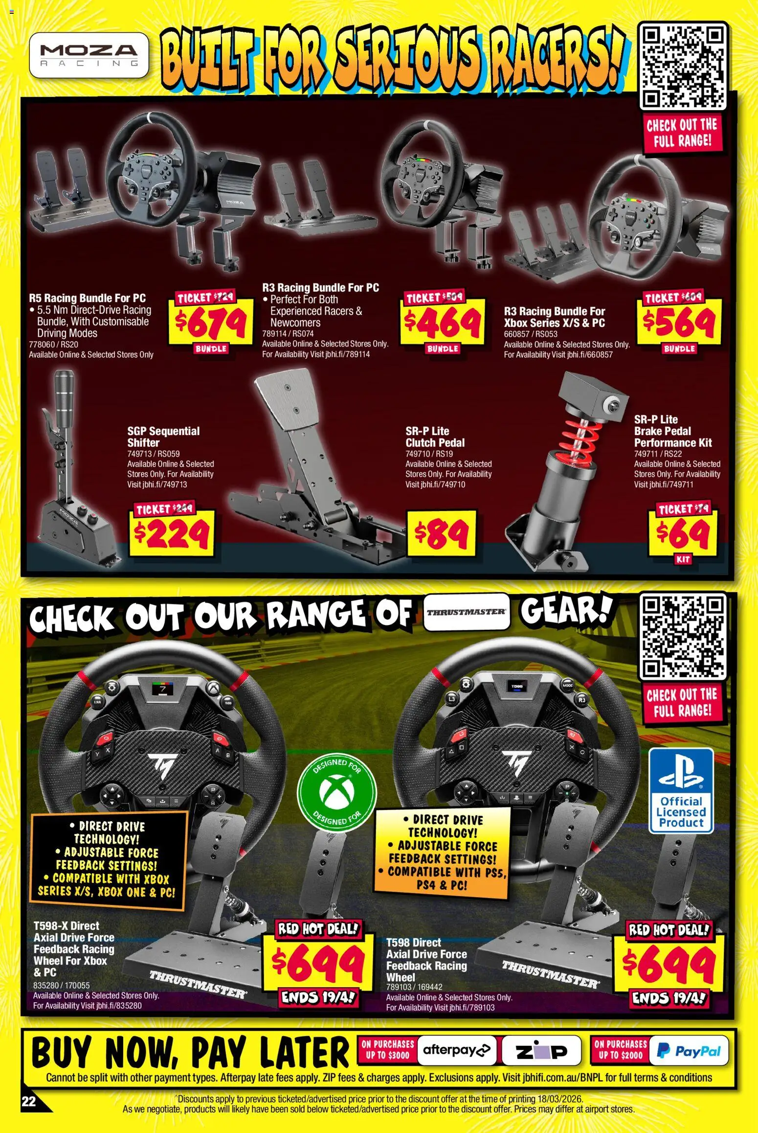 JB Hi-Fi catalogue  - page 22- valid from 30/03/2026