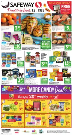 Preview Safeway Weekly Ad valid from 10/22/2025