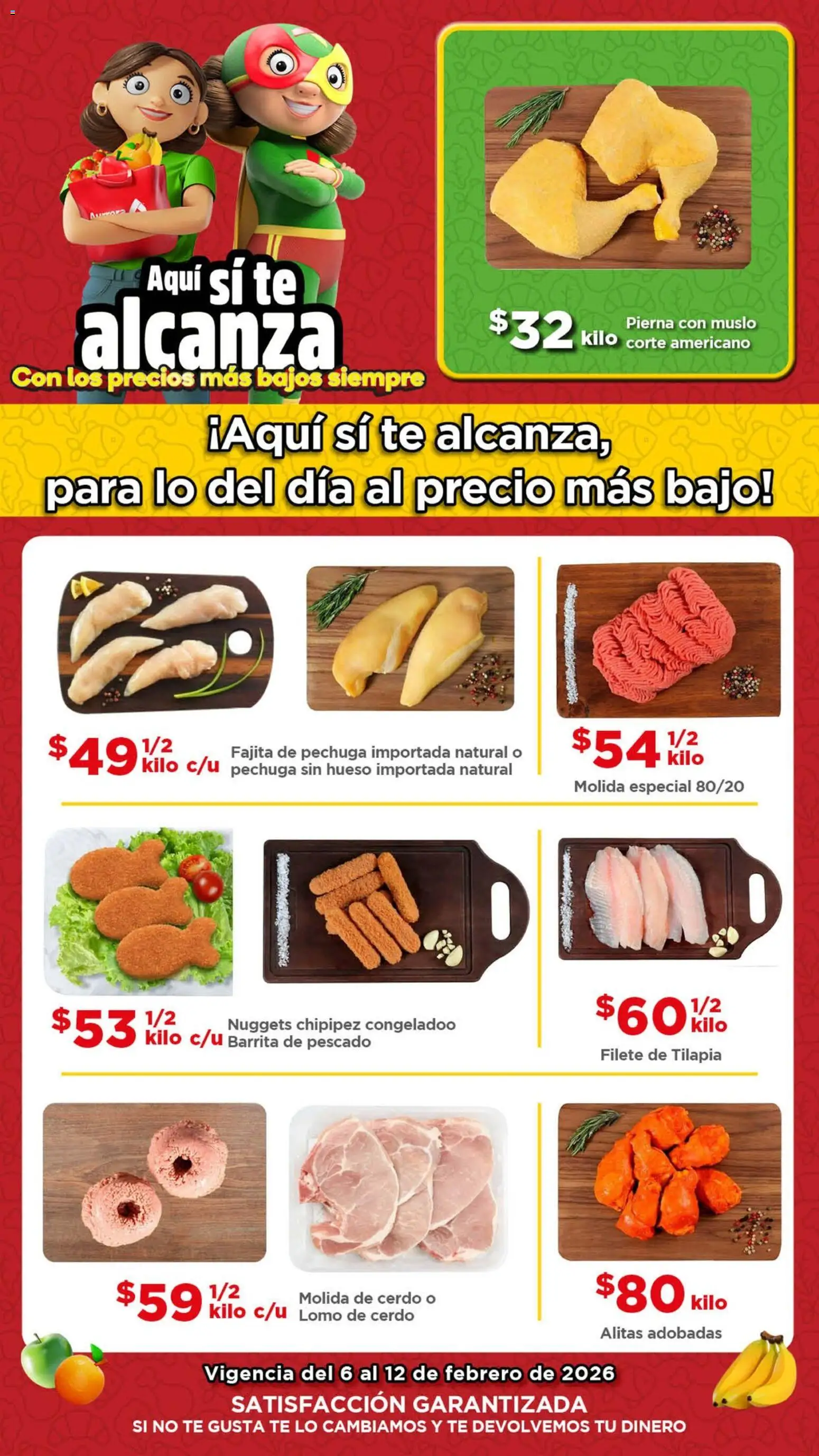 Bodega Aurrerá folleto Ofertas - página 1- válido desde 06/02/2026