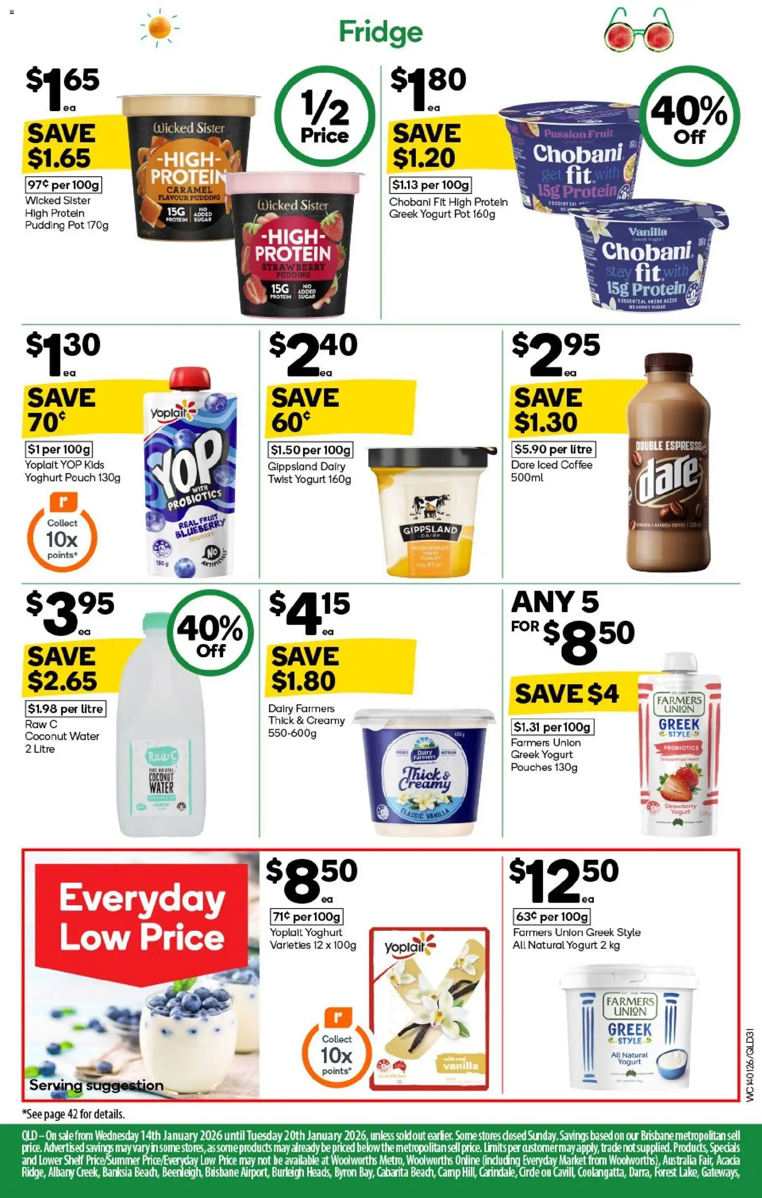 Weekly catalogue Woolworths FNQ 14/01 - page 31- valid from 14/01/2026