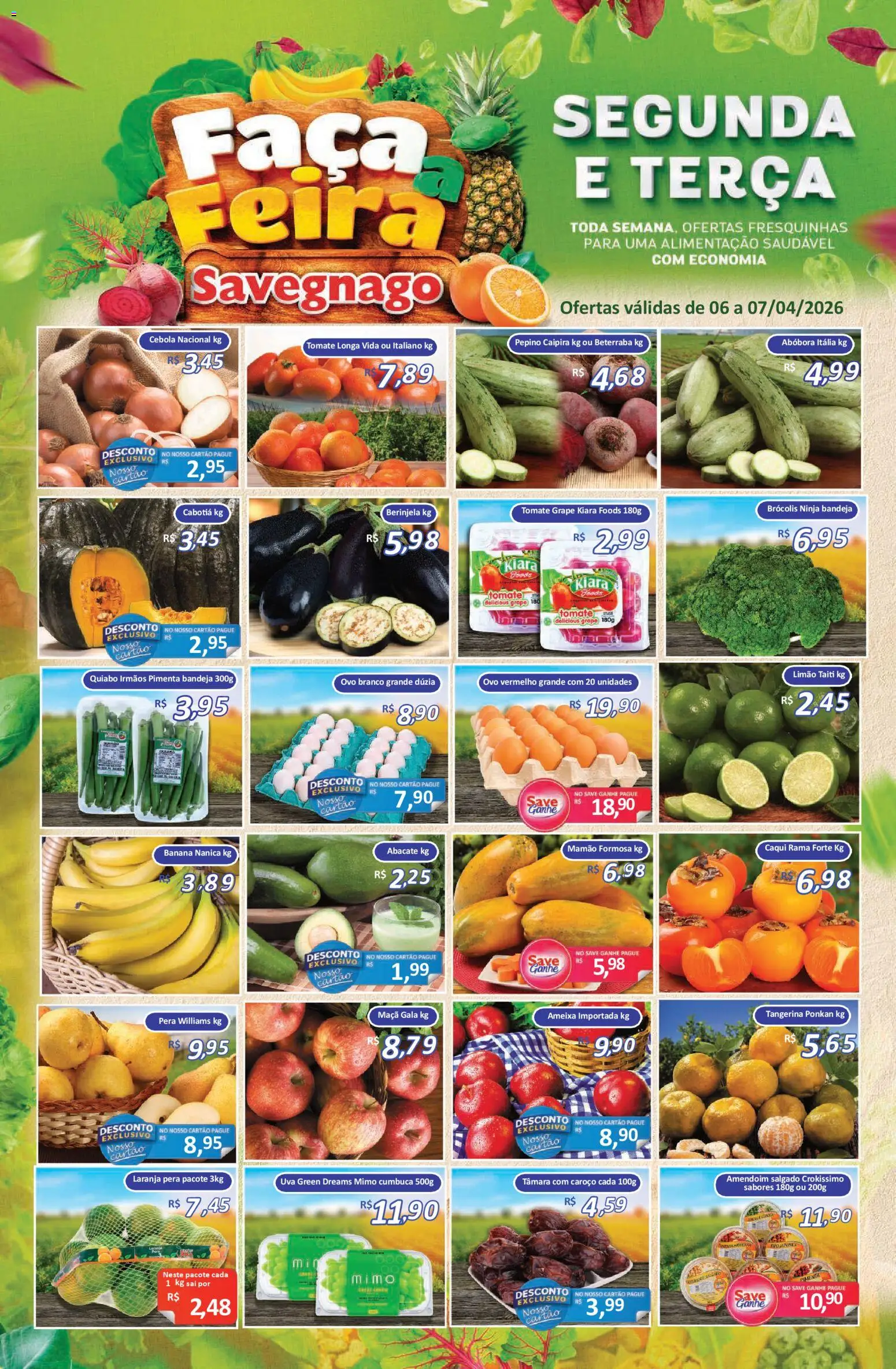 Savegnago - Ofertas da semana - página 1- válido a partir de 06/04/2026
