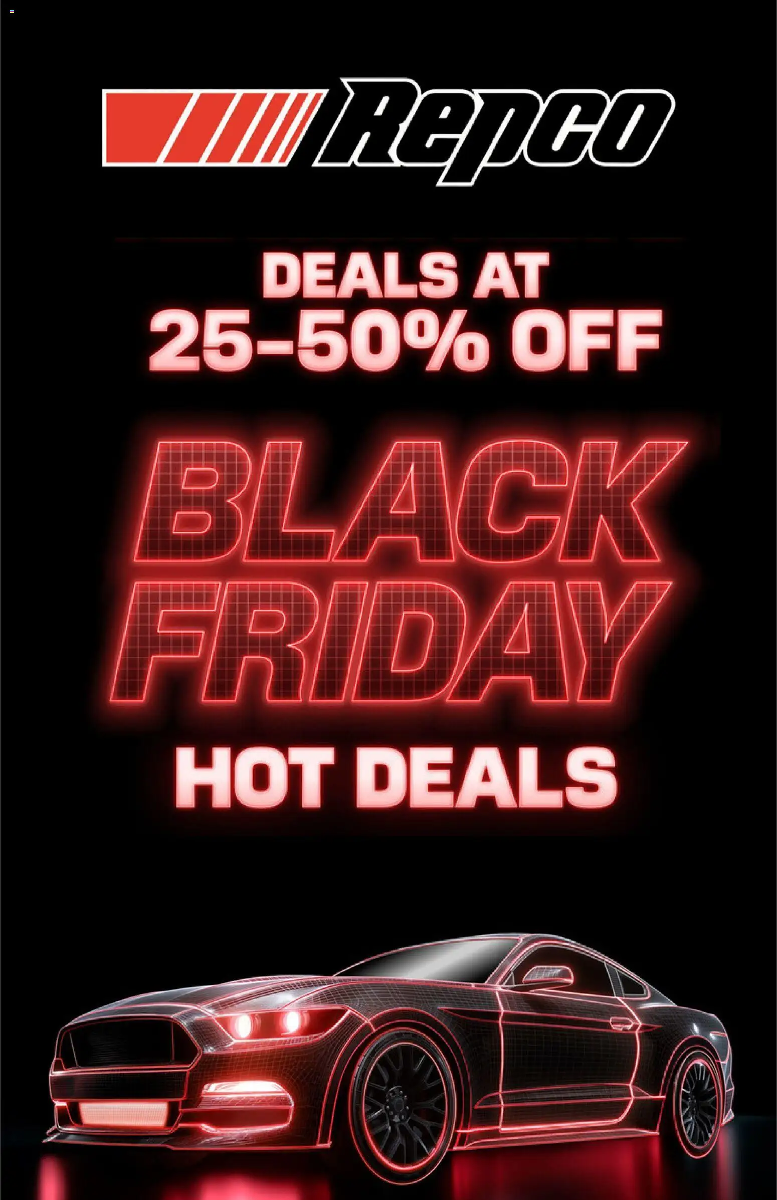 Repco Black Friday - page 1- valid from 24/11/2025