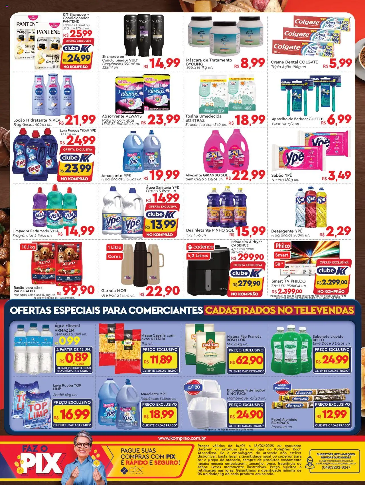 Komprao Atacadista - Ofertas da semana - página 4- válido a partir de 14/07/2025
