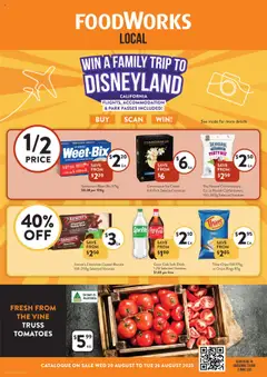 Foodworks catalogue preview - valid from 20/08/2025