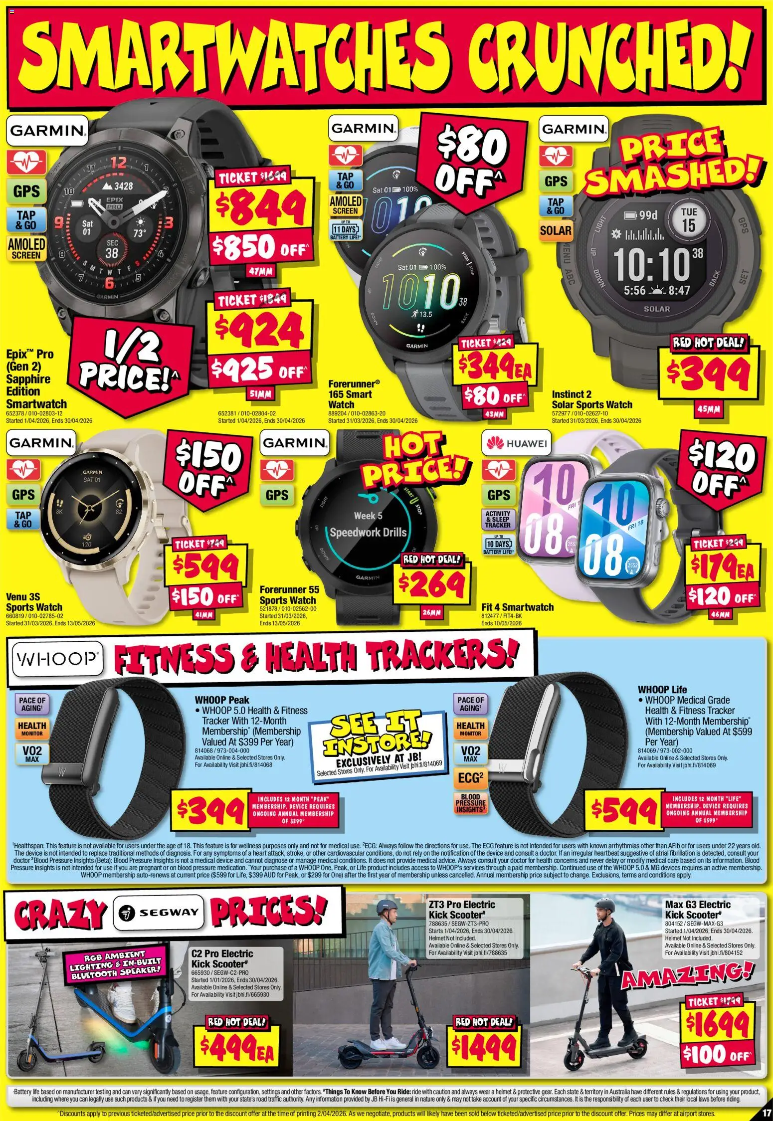 JB Hi-Fi catalogue  - page 17- valid from 16/04/2026